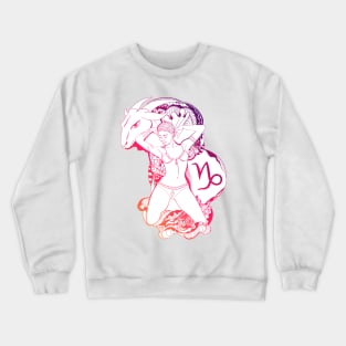 Sunset Sky Capricorn Beauty Crewneck Sweatshirt